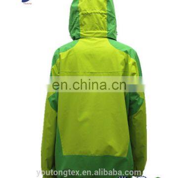 High quality custom waterproof windproof breathable woman jacket