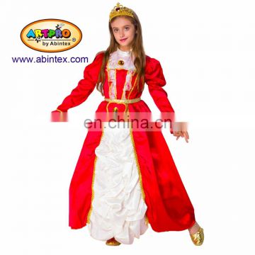 Red Princess costume (16-2624) as party costume for girl with ARTPRO brand