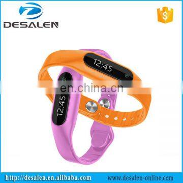 2015 Hot Sale silicone Health Bracelet Smart Bluetooth bracelet smart bracelet E06