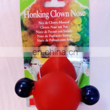 Party Halloween prank toys shock clown funny honking nose HAL-0063