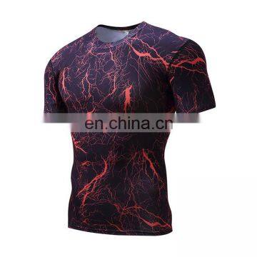 quick dry training wear sublimation mens gym t shirt