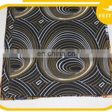 High Quality African Jacquard Fabric Dyed Cotton Guinea Brocade Holland Super Wax