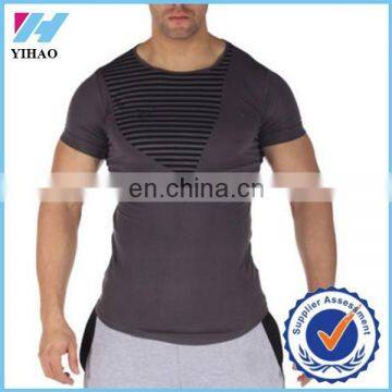 Wholesale New fashion men clothing sportwear custom gym t shirts