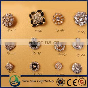 Fashion Elegant Pearl Rhinestone Buttons Hot Sale