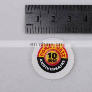 2016 BSCI SGS China Supplier custom colors 50 cent plastic trolley coin