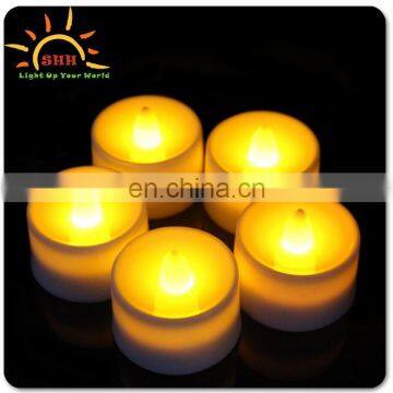 Hot Sale Led Candle White Flameless LED birthday wedding light up flashing led cadle decorative for bar Ktv