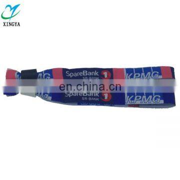 Gifts and premiums polyester music novelty wristbands for promotion