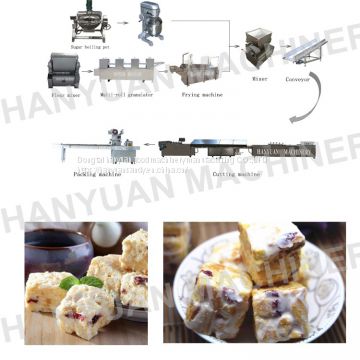 factory nougat caramel treats production line nougat caramel treats making machine