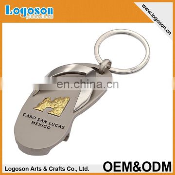 Supply unique design Zinc alloy metal key rings shoes shape custom key chain