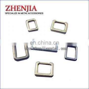 metal bag hardware square ring