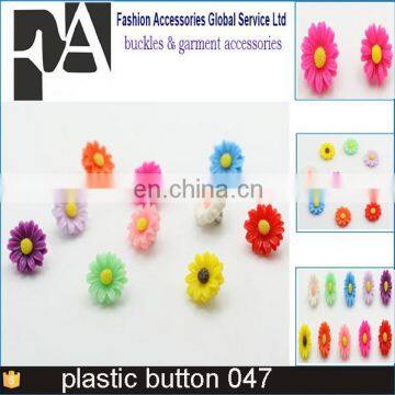 Beautiful colorful types Plastic button