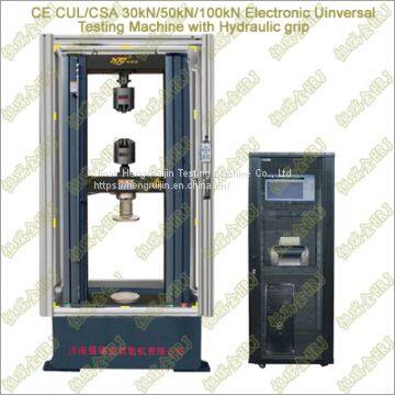 Computer Control Electromechanical Universal Testing machine with Protective Cover