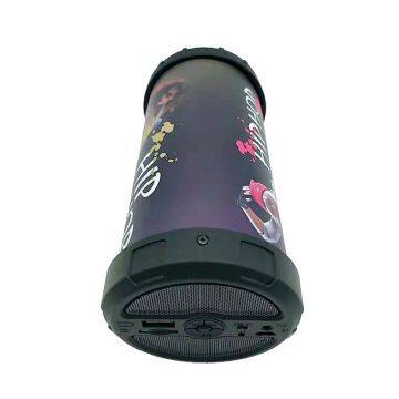 Hot Sale Mini Bluetooth Speaker Bazooka Stereo Wireless Portable USB Audio With FM Radio Rechargeable Active Speaker Box photo-3