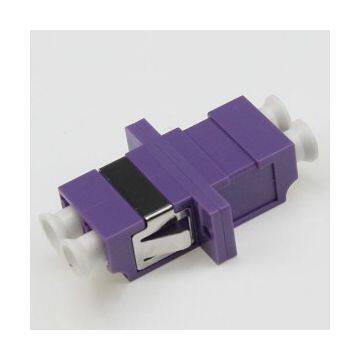 LC MM OM4 DX Adapter with ear Purple