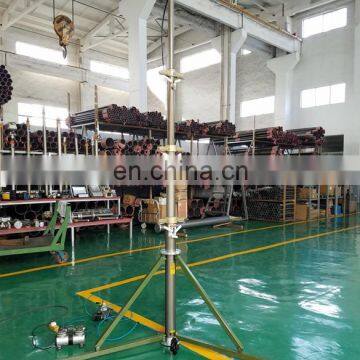 5.5m Pneumatic Communication Antenna Telescopic Mast