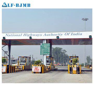 Prefab Steel Space Frame Building Toll Station Canopy