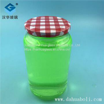 Manufacturer's Direct Sale of 550ml Spicy Sauce Glass Bottle, Manufacturer of Glass Pickle Bottle photo-3
