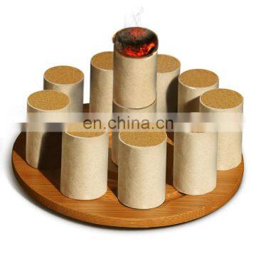 49pcs Moxa Cone Smokeless Pure Moxa Rolls 3 Year Moxa Stick for Chinese Acupuncture Heating Massage Moxibustion Therapy