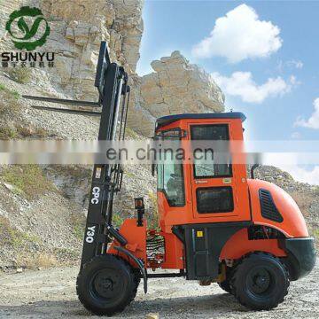 3 ton Rough terrain  Articulated forklift