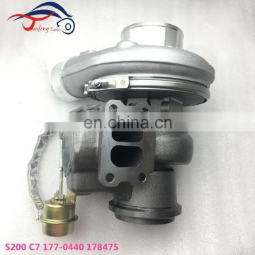 S200 Turbo 178475 177-0440 C7 engine turbocharger suits for Caterpillar Earth Moving 325C Excavator (Bagger) with 3126B Engine