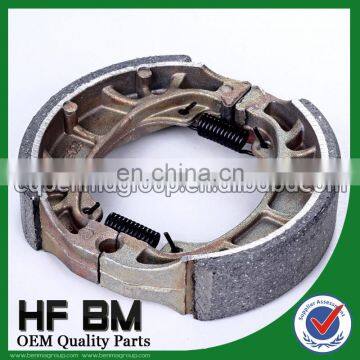 CG125/CD70/WAVE125/XRM motorcycle spare parts, factory sale motorcycle brake shoe