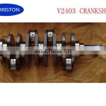 High Quality V2403 Crankshaft For Harvester Engine