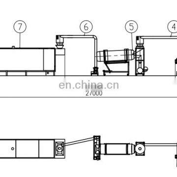 Twin Screw Extruder CE Standard Automatic Nutrition Artificial Rice Making Machine photo-3