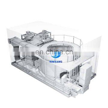 Double Drum Spiral Freezer for Food Freezing Processing Solution of IQF Machine With 1500kg Capacity photo-2