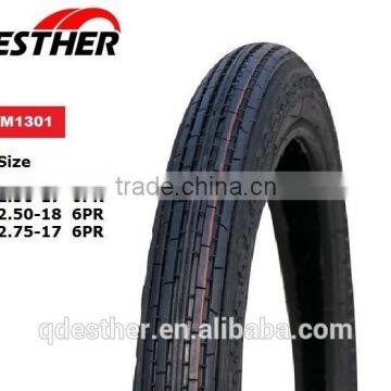 Nylon Motorcycle/ Scooter Tires Motorcycle Tire 2.50-17
