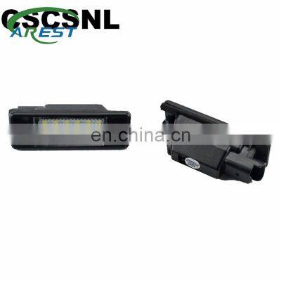 2Pcs Error Free 18 LED License Plate Light for Peugeot 207 308 Citroen Berlingo C2 C3 Pluriel Baujahr 2004-2009 C4 C5 C6 DS3 P12