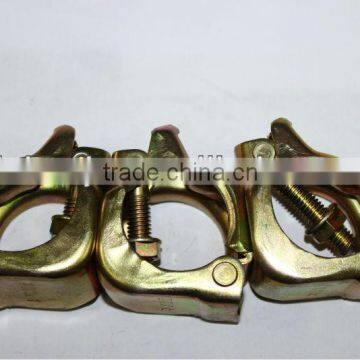 Zinc plated triple swivel steel clamp