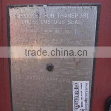 2015 Not Sales Used and Secong-hand Container 20feet and 40feet