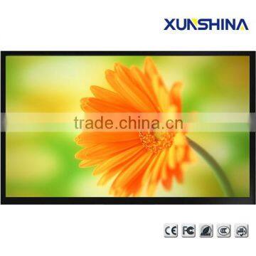 wide viewing angle 65 inch LCD cctv monitor for security center