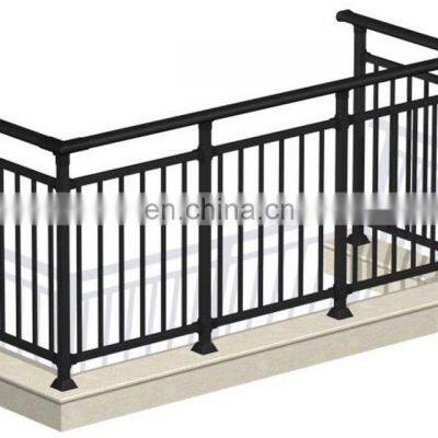 Verified factory simple design steel balcony railing / Stair railing / deck railing / handrails