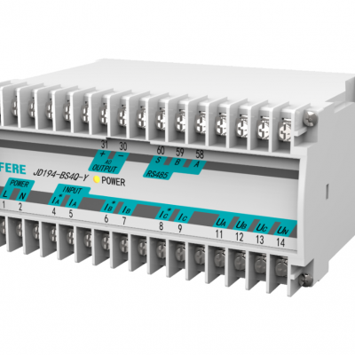 JD194-BS4I3T high accuracy 3 phase ac current transducer RS485