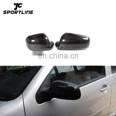 JC Sportline Auto Euro Standard Real Carbon Mirror Cover For Golf 4 MK4