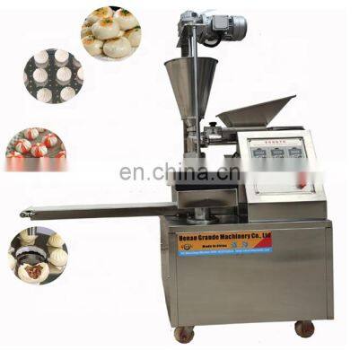 GRANDE High Quality Chinese Momo Making Machine Pork Buns Machine Make Vegetable Baozi Steamed Stuffed Bun Making Machine