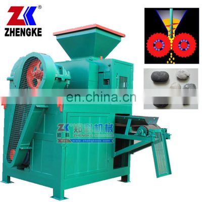 Coal charcoal briquette agglomerator machine