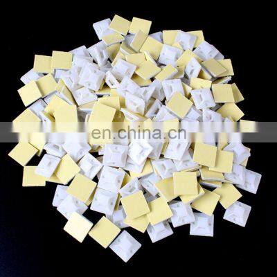 20mm*20mm 1000pcs Cable Tie Mounts absorb plate