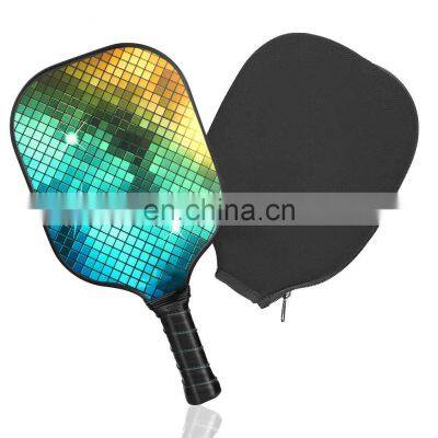 Custom Long grips pickleball paddle racket set