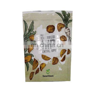 custom printed heat seal plastic food Dry vegetable packaging bag