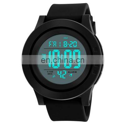 2018 New SKMEI 1473 Silicone Strap Plastic Waterproof Digital Sport Watches for Men Women