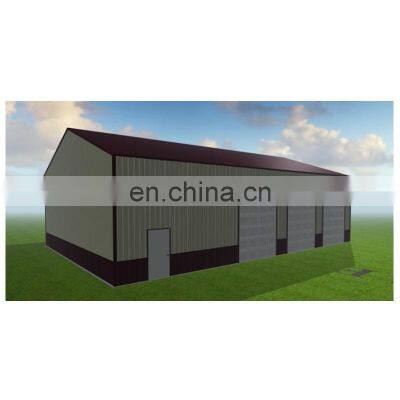 Long-span Portable Metal Steel Frame Warehouse Iron Structure Building