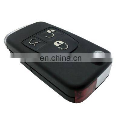 3 Buttons Flip Folding Remote Smart Car Key Fob Shell Cover Case For Mercedes Benz photo-2