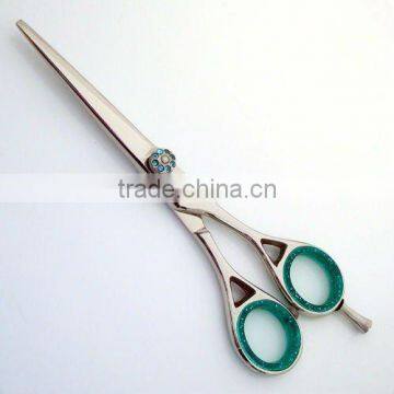 Hair Scissors New Design Removable Finger Rest 6"