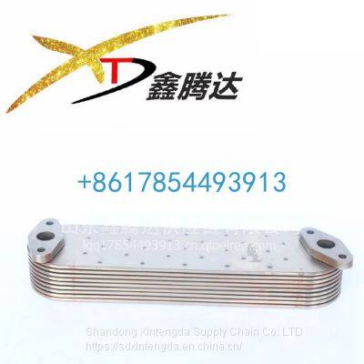 Hino excavator engine oil cooler EK100/EM100/15710-1850