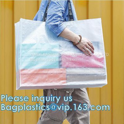 Custom Picture Printing Recycle Laminated Promotional Shopping Pp Woven Bag,Promotion Factory Custom Logo Reusable Foldable bags