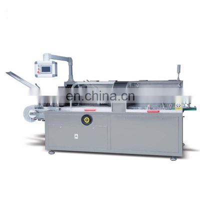 Fully Automatic Cosmetic Perfume Vials Mask Bar Soap Carton Box Packaging Machine Vertical Packing Cartoning Machine