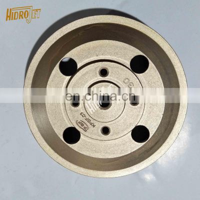 Diesel engine parts D6E electric injection fan pulley VOE20800016 for EC210B