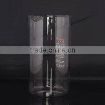 Borosilicate Glass Measuring Beaker, Glass Parts of Coffee Maker, Different Size, Withstand Boiling Temperatures photo-2